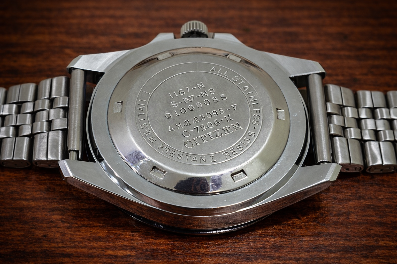 Vintage Citizen Diver Automatic 21 Jewels Day/Date Men's Wrist Watch - Image 5