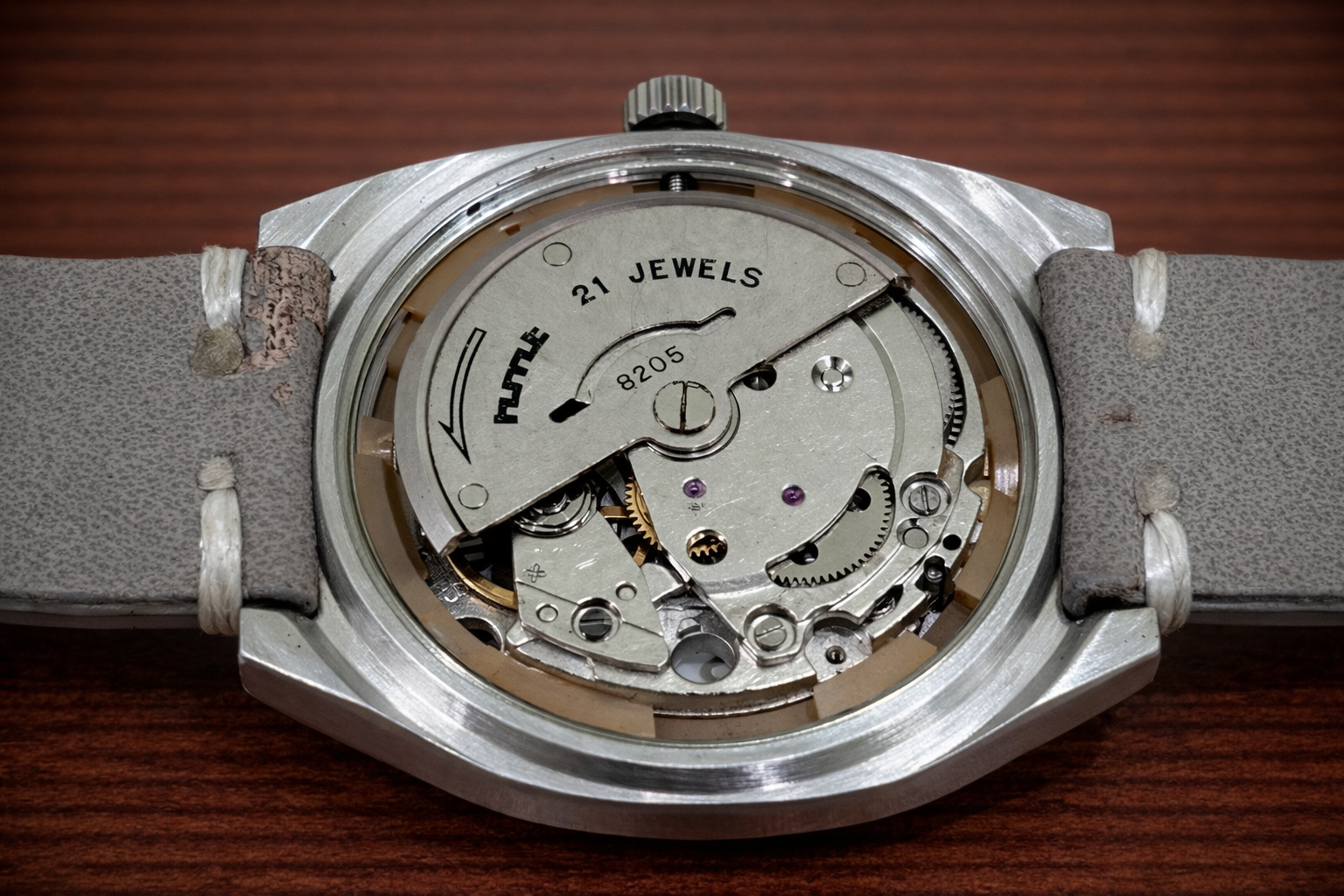 Vintage HMT Kailash Automatic 21 Jewels Day/Date Men's Wrist Watch - Image 5