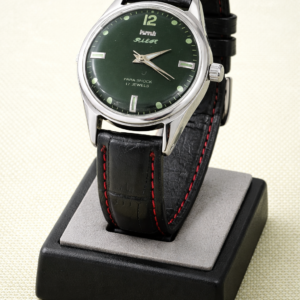 Vintage HMT Pilot Hand Winding 17 Jewel Black Dial Men's Wrist Watch