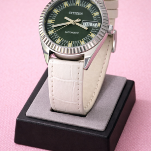 Vintage Citizen Automatic Day/Date 21 Jewel Black Dial Men's Wrist Watch