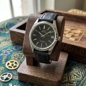 Vintage HMT Tareeg Hand Winding 17 Jewel Date Black Dial Men's Wrist Watch