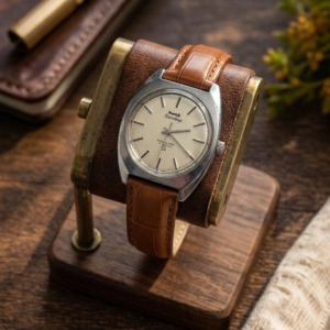 Vintage HMT Sandeep Hand Winding 17 Jewel White Dial Men's Wrist Watch