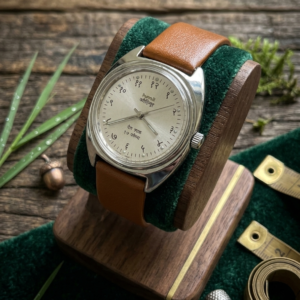 Vintage HMT Kohinoor Hand Winding 17 Jewel Silver Dial Men's Wrist Watch