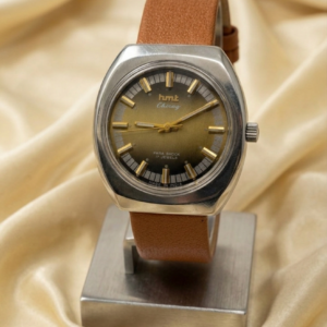 Vintage HMT Chirag Hand Winding 17 Jewel Two Tone Dial Men's Wrist Watch